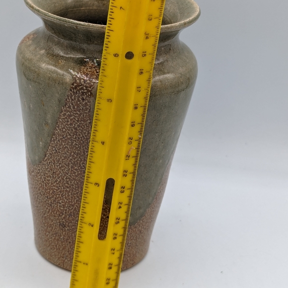 Turn and Burn Pottery Seagrove NC D. Triece Vase - Picture 2 of 9